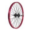 Raleigh Anodised Bmx Wheel 14mm Axle 9 Tooth Driver Rear - Red