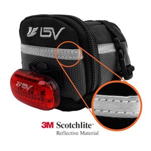 BV Strap On Wedge Bicycle Saddle Bag Medium