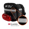 BV Strap On Wedge Bicycle Saddle Bag Medium