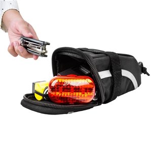 BV Strap On Wedge Bicycle Saddle Bag Medium