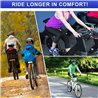 Anzome Gel Bike Seat/Saddle Cover for Med/Large Saddles