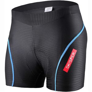 Skysper 3D Gel Womens Padded Cycling Underwear/Pants/Shorts Blue XL