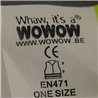 Wowow quality fluorescent hi-viz reflective safety vest large xl