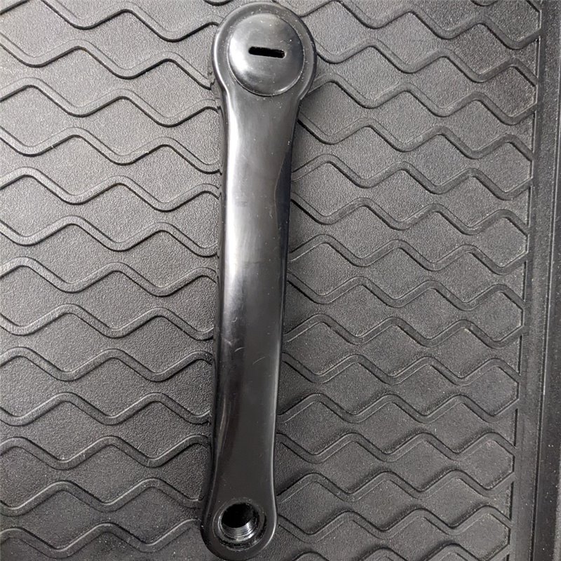 ETC Cotterless Left Hand Crank Arm 170mm Black Square Taper Diamond