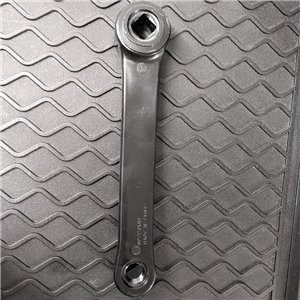 ETC Cotterless Left Hand Crank Arm 170mm Black Square Taper Diamond