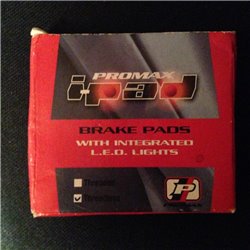 Promax I-Pad Threadless Brake Pads with LED Lights