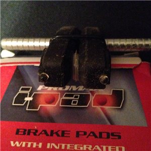 Promax I-Pad Threadless Brake Pads with LED Lights