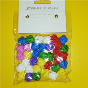 Raleigh Kids Bike Spoke Decorations Multi Coloured Retro Spokey Dokey Beads