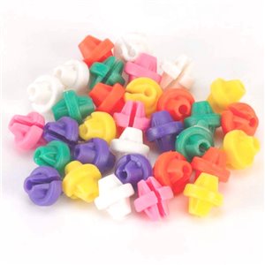 Raleigh Kids Bike Spoke Decorations Multi Coloured Retro Spokey Dokey Beads