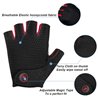 Moreok Half Finger Cycling Gloves Black/Red Medium