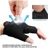 Moreok Half Finger Cycling Gloves Black Small