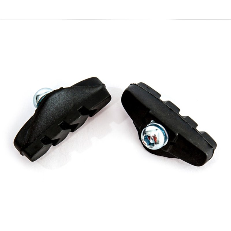 Fibrax Complete Road Brake Blocks 50mm Black Pair