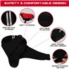 Envahi Bicycle/Bike Padded Seat Cover Black