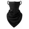 Biker Bandana Face Cover Neck Warmer Black Biker Bandana Face Cover Neck Warmer Black