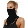 Biker Bandana Face Cover Neck Warmer Black Biker Bandana Face Cover Neck Warmer Black