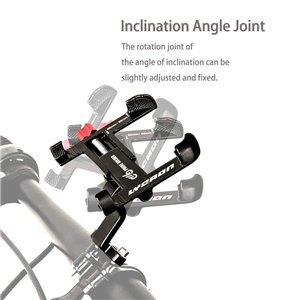 Lycaon 360 Aluminium Bike Handlebar Phone Mount Holder