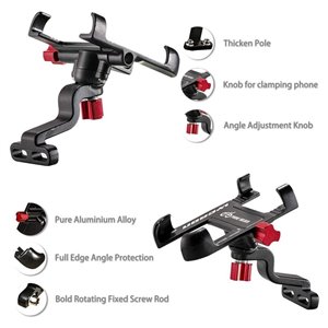Lycaon 360 Aluminium Bike Handlebar Phone Mount Holder
