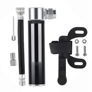 Mini Bike Hand Pump 120psi Presta/Schrader Black 10cm