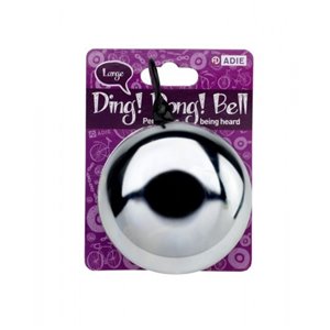 Adie 80mm Large Ding! Dong! Chrome Bicycle Bell
