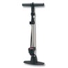 Raleigh Dual Head Alloy Floor/Track Pump Silver