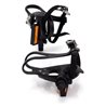 XLC PD-R01 Road Pedals with Toe Clip Black