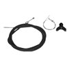 Clarks BMX Slick PTFE Brake Cable Kit Black