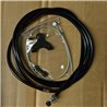 Clarks BMX Slick PTFE Brake Cable Kit Black