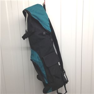 HighGear Small Skateboard Carry Rucksack,- Black / Teal Green