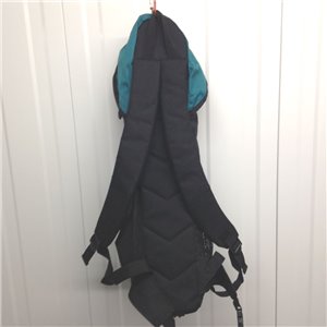 HighGear Small Skateboard Carry Rucksack,- Black / Teal Green