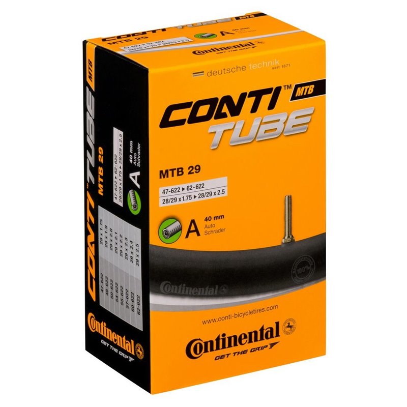 Continental Conti MTB 29 Tube  47/62-622 28/29x1.75/2.5in 40mm Schrader