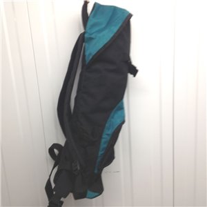 HighGear Small Skateboard Carry Rucksack,- Black / Teal Green