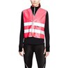 Wowow quality fluorescent hi-viz reflective safety vest large