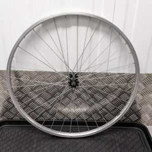 26in Front Wheel Mach1 M110 36H Silver QR Rim Brake