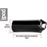 Planet X PODSACS Waterproof Handlebar Barrel Bag (7 Litre)