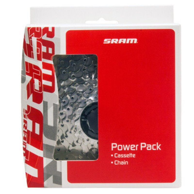 SRAM 9 Speed PowerPack PG-950 cassette/PC-951 chain 11-34T
