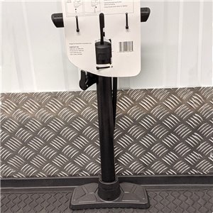 Halfords Essentials Track Pump Black 120psi